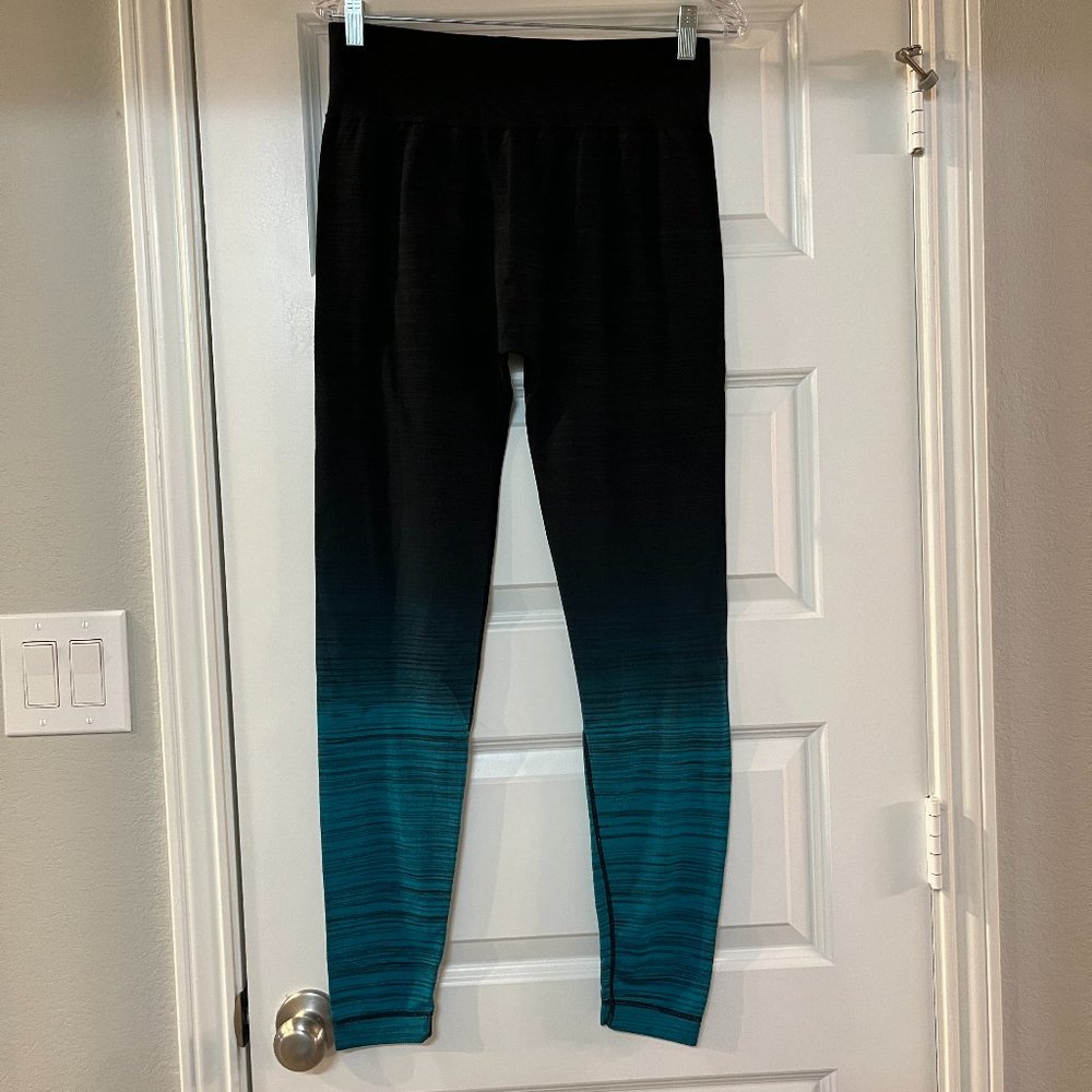 ⭐️ Pro Fit women's ombre print body-shaping full-length leggings